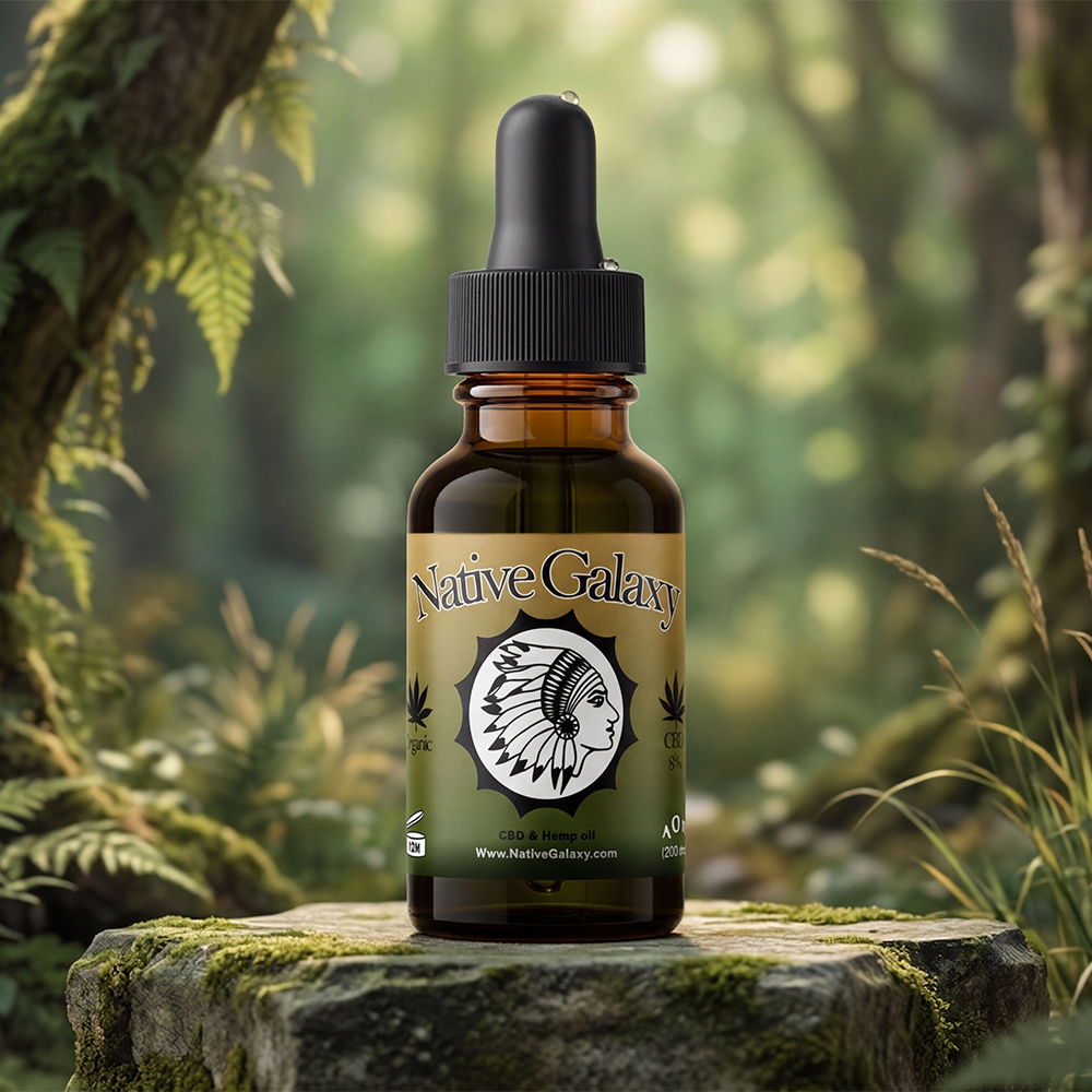 Native Galaxy CBD Olie 8% – 10ml